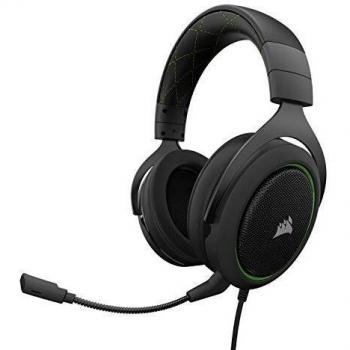 Corsair HS50 Stereo - Auriculares gaming con micrófono desmontable