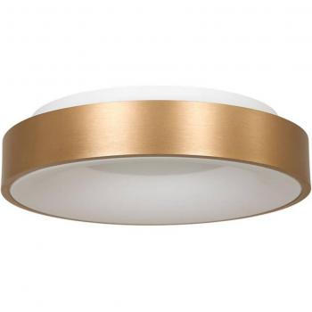 Plafón LED Ringlede 2.700 K Ø 30 cm dorado Steinhauer