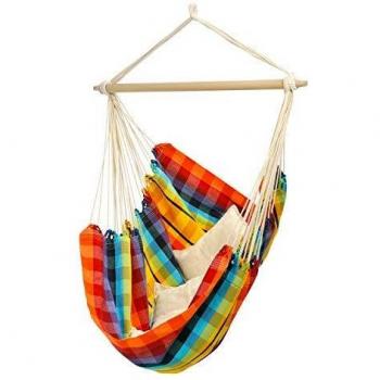 Laminvale Ltd Amazonas Brasil Hanging Chair Rainbow