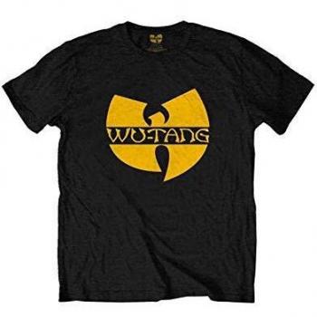 Wu-Tang Clan Kids T Shirt Classic Band Logo Official Black Ages 3-10 yrs 3-4 Years