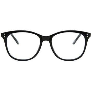 Cuadrado Montura Completa Acetato Negro - SmartBuy Collection