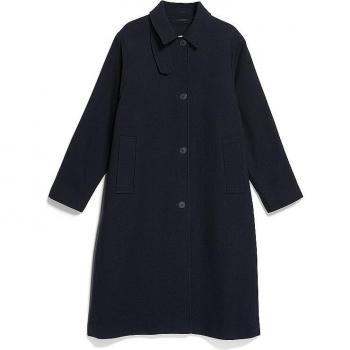 Armedangels Women's Trenchcoat Vaanoise in Dark Blue, Size M
