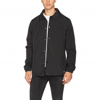 DICKIES, Torrance - Impermeable de manga larga para hombre, color black, talla Large