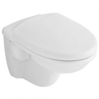 Tapa Asiento Inodoro Villeroy & Boch Solaya Blanco con Bisagras Cromadas 88266101