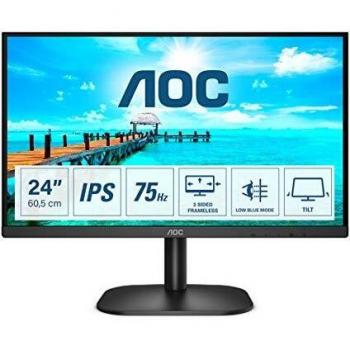 Monitor AOC 24B2XD Full HD de 23.8 pulgadas en color Negro