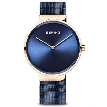 BERING Unisex Analogue Quartz Watch with Stainless Steel Strap 14531-367