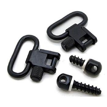 Savage Island Tornillos Fácil Apertura Niquelados 2.5cm para Rifles de Madera + Pernos de Tornillo Giratorios para Pistolas de Aire y Rifles