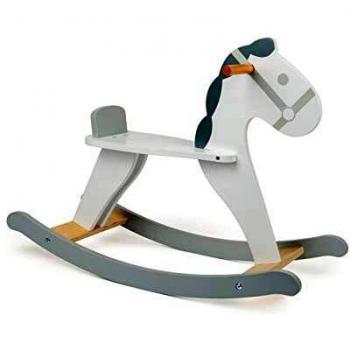 Caballito de Madera Balancín Skandi - Multicolor, Unisex, con Respaldo y Agarraderas, para Niños a Partir de 3 Años
