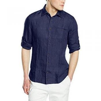 Marc O'Polo 623142842280 - Camiseta de manga larga para hombre, color azul