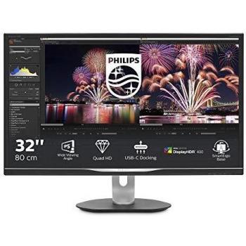 Monitor Philips 328P6AUBREB/00- 32 QHD, 60Hz, IPS, FlickerFree