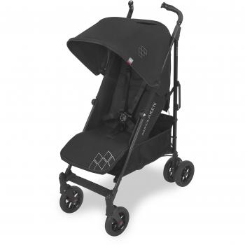 Silla de Paseo Techno Xt de Maclaren Muy Completa, Ligera y Compacta. Adecuada para Recién Nacidos y Niños De Hasta 25 kg. Sistema de Seguridad para Recién Nacidos Newborn Safety System™, Negro