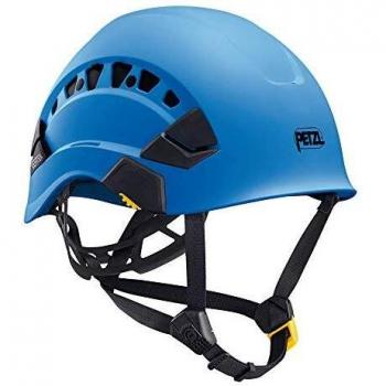 Petzl Vertex Vent Blue Climbing and Work Helmet - ANSI/EN Certified, Ventilated