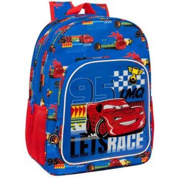 Mochila infantil adaptable a carro con rejilla lateral Cars Race Ready 14x33x42 cm