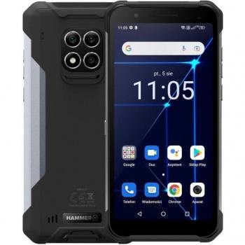 Smartphone Ruggerizado Hammer Construction 6GB/128GB/6 Negro Meteorito