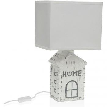 Lámpara de mesa Versa Blanco Cerámica 40 W 64,1 x 36,5 cm