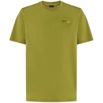Camiseta Oakley Fingerprint B1B Verde para Hombre