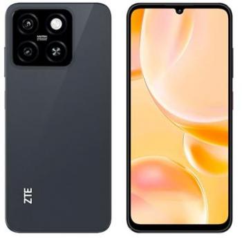 Smartphone ZTE Blade A55 - 4G, Dual-SIM, 4GB RAM, 64GB Almacenamiento, Pantalla 6.75 Full HD+ 90Hz, Color Negro