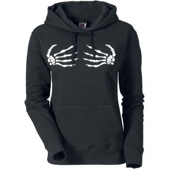 Garras de la Muerte Jersey con Capucha Mujer Negro L