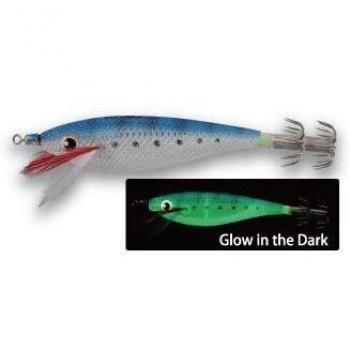 Yo-Zuri - Squid Jig Ultra Cloth BAVC, Color 75 mm, Talla CL11/SS - 65 mm