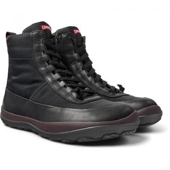 Camper Peu Pista Women's Black Boots with PrimaLoft® - Size 41/10, Cotton Fabric and Smooth Leather