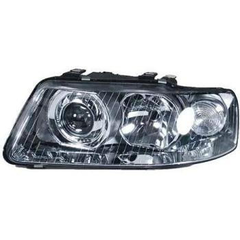 Faro principal eléctrico DEPO 441-1160L-LD-EM, Izquierdo, H1, H7