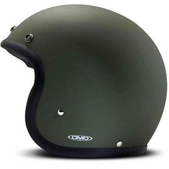 DMD - Casco de Moto Unisex Verde Mate Large Verde