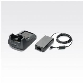 Estación de Carga y Comunicación Zebra CRD5500-101UES para Dispositivos Móviles MC55/MC65/MC67, Incluye Adaptador de Corriente, Color Negro