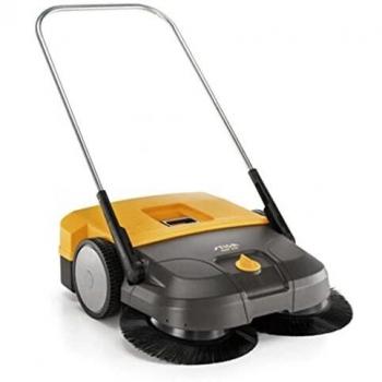 Barredora Manual STIGA SWP 475 - Anchura de trabajo 75 cm, capacidad de recogida 50 L, ideal para superficies hasta 2900 m²