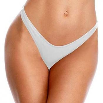 SHEKINI Mujer Bikini Tanga V Braguitas Traje de Baño Playa Ropa Interior Pantalones de Natación
