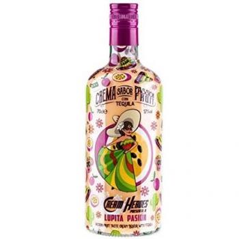 Cream Heroes Crema de Fruta de la Pasión con Tequila 70 cl - Lupita Pasión