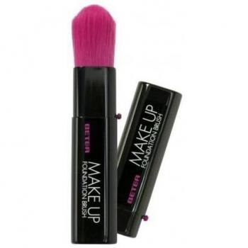 Brocha retráctil de maquillaje líquido