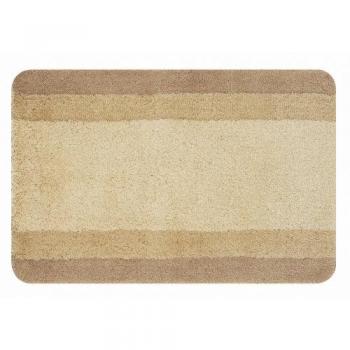 Alfombra de baño Balance 55x65 cm Beige de poliéster