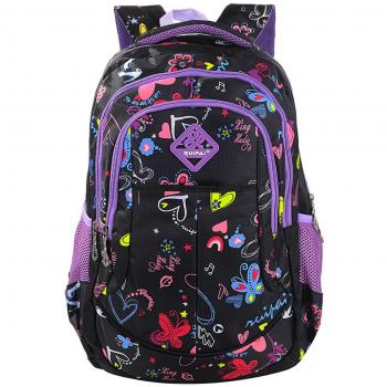 Mochilas Escolares,Coofit Mochila Colegio con Correas Ajustables Casual Mochilas de Estudiantes para Niñas
