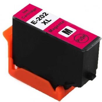 Cartucho de tinta genérico Epson 202XL Magenta - Reemplaza C13T02H34010
