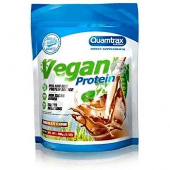 VEGAN PROTEIN QUAMTRAX VAINILLA CANELA vegano