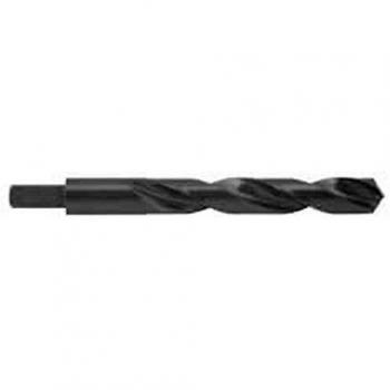 TIVOLY 11437841800 - BROCA metal HSS T/rectificada Mango cilíndrico reducido corta. Punta en cruz diámetro 18 mm largo 191 mm mango rebajado 12 mm