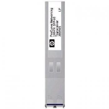 HP X111 100 MB LC FX SFP - Transceptor de red, tasa de transferencia máxima 100 Mbit/s, estándares de red IEEE 802.3u, conector fibra óptica LC