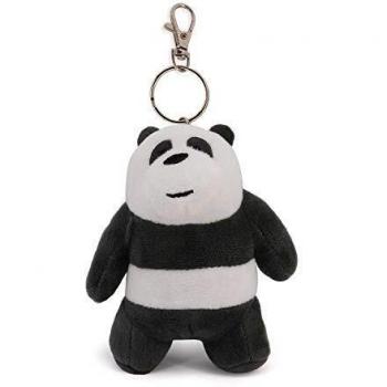 Llavero de Peluche con Diseño de Oso Panda We Bare Bears