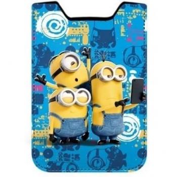 Karactermania Minions Selfie Bolso Bandolera, 16 cm, Azul