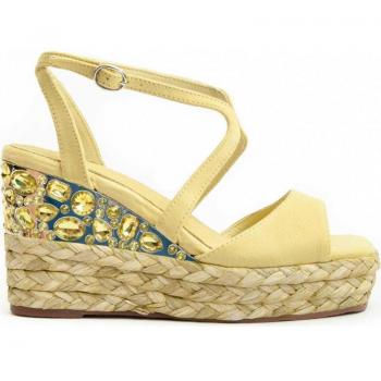Sandalias de Cuña para Mujer Montevita Wesparto15 Verde