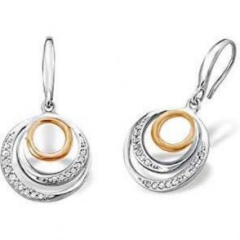 Pendientes de Plata 925 con Circonita Sintética para Mujer