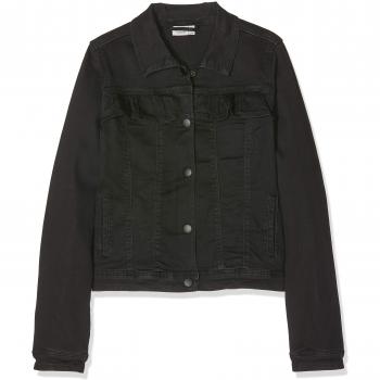NAME IT Nkftaffy Dnm Jacket 7079, Chaqueta para Niñas, Negro Black Denim, 164