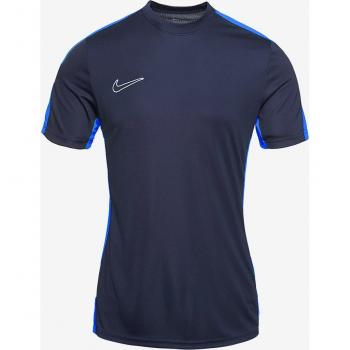Camiseta de Entrenamiento Nike Dri-Fit Academy 23 para Hombre, Manga Corta, Azul Marino y Azul Real