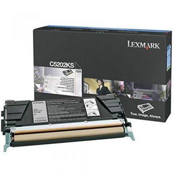 Lexmark C5202KS Black Toner Cartridge for C530 Printer (Yield 1,500 pages)