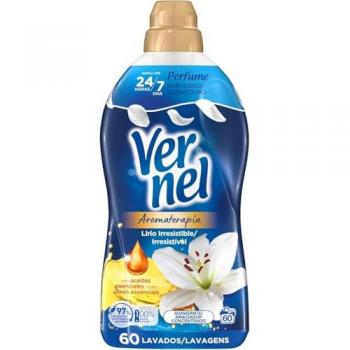 Suavizante Concentrado Vernel Aromaterapia Aceite de Jazmín y Lirio - 60 Lavados