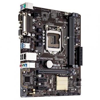 ASUS H81M-D R2.0 - Placa Base MicroATX con Socket LGA 1150, Intel H81, SATA 6 GB/s, DDR3