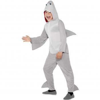 Disfraz de Tiburón Gris para Niños - Tamaño M