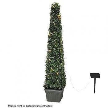 Guirnalda de luces solares Ece transparente 20 metros LED