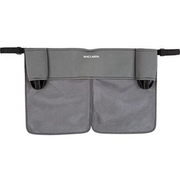 Maclaren Organizador Universal doble para tener lo esencial siempre a mano, se adapta a la mayoría de las marcas, accesorio adecuado para sillas de paseo, Multicolor
