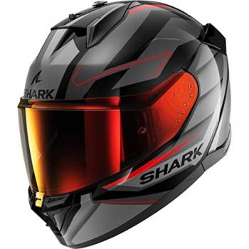 Casco Integral Shark D-Skwal 3 Sizler Negro-Antracita-Rojo 2XL